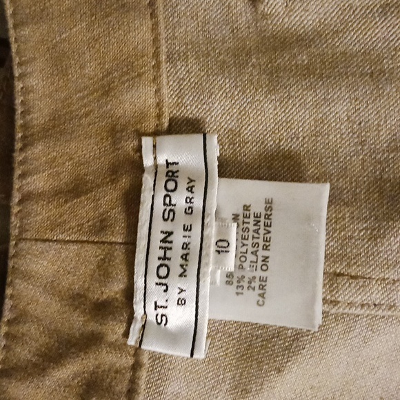 Ladies sz 10, gold jeans - Picture 7 of 8